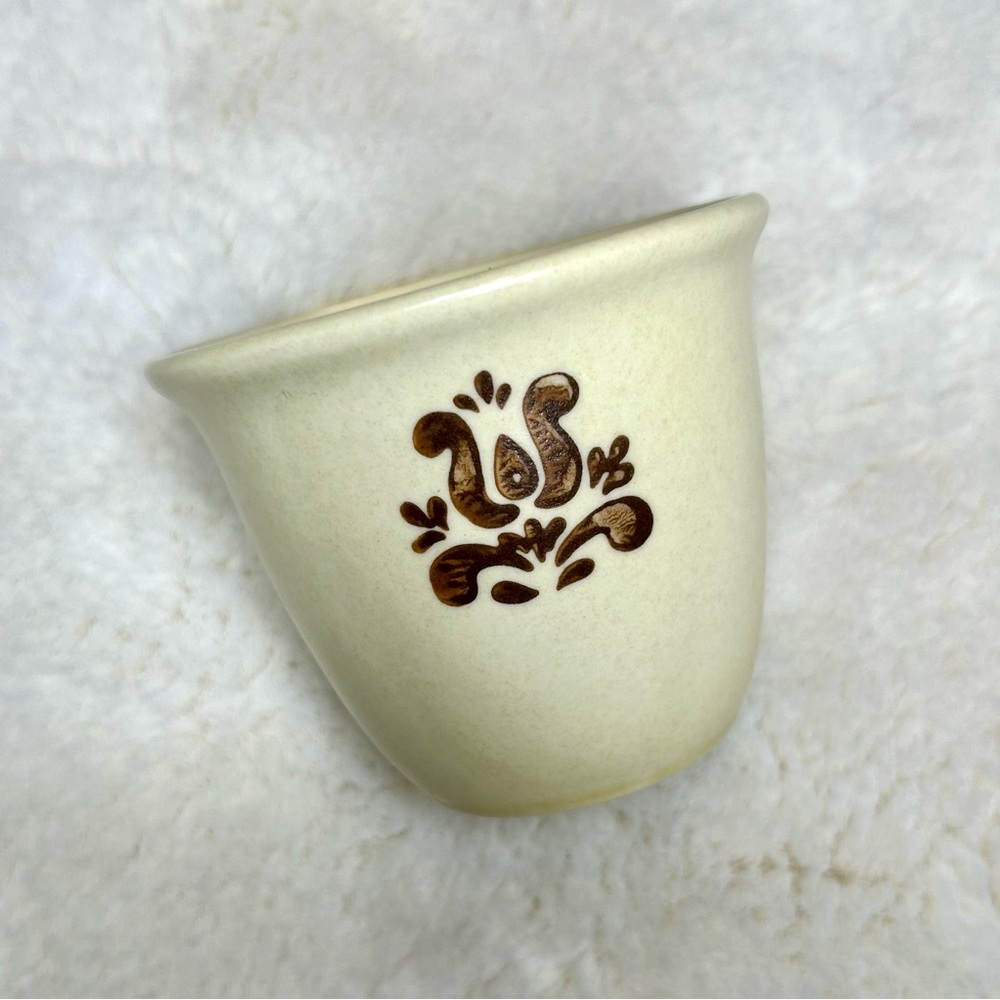 Pfaltzgraff Village 70s Vintage Stoneware Custard Cup